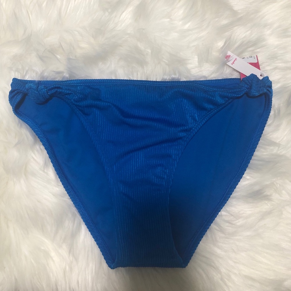 Xhilaration- Cheeky Swim Bottoms W/Side Knots